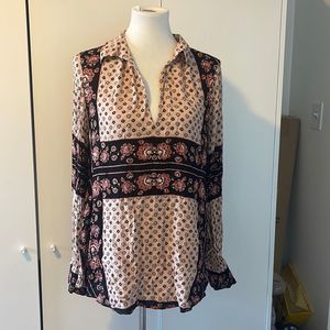 Free People Long Sleeve Tunic Top